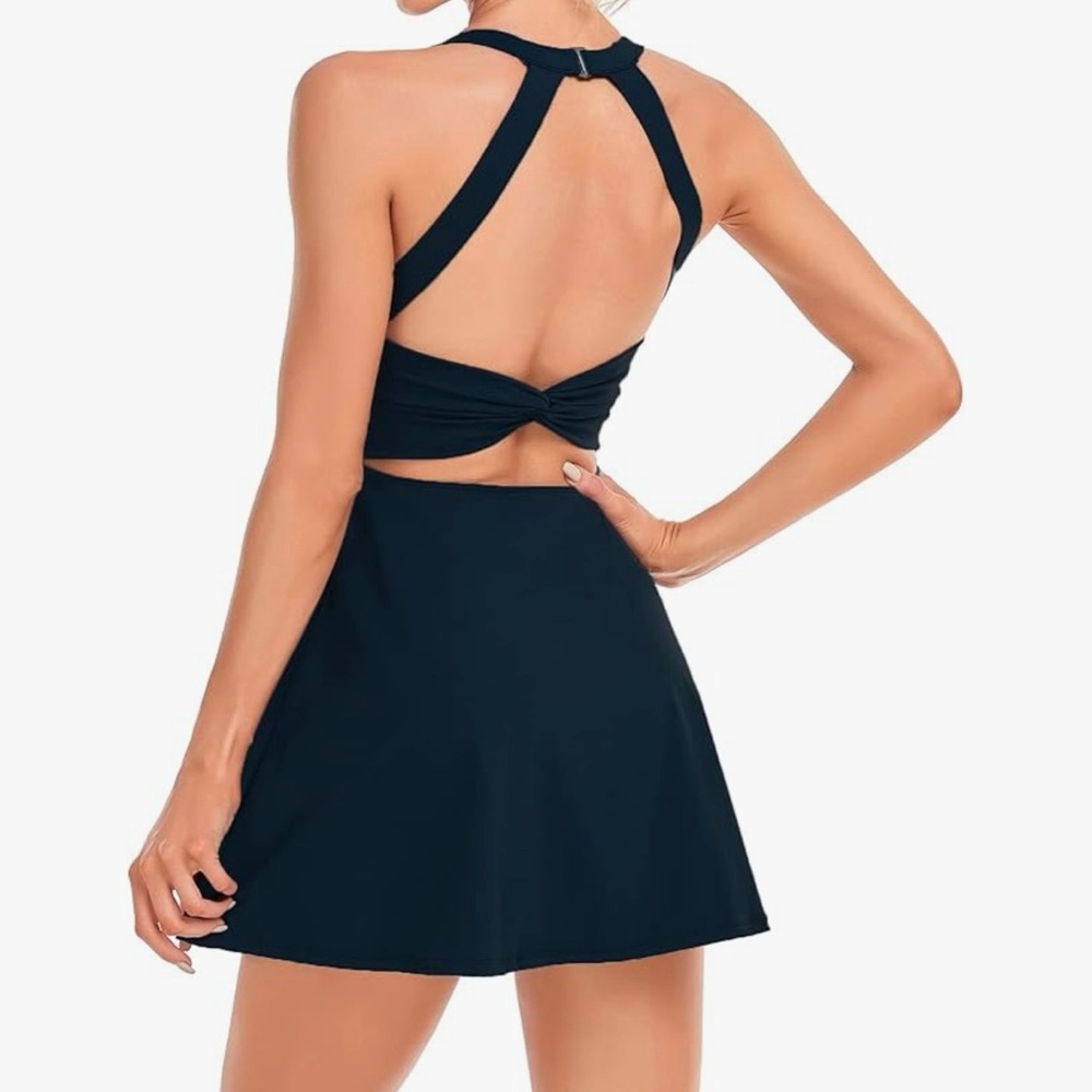 Tennis Workout Dress - Blue